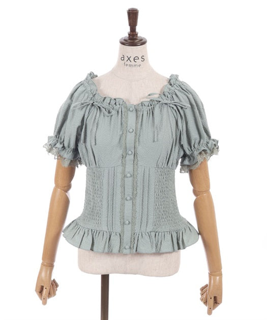 Shirring Blouse