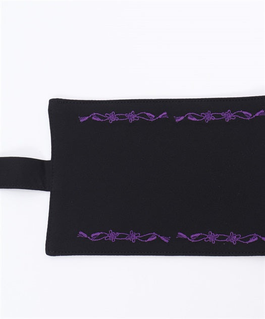 Japanese Umbrella Embroidery Obi Belt