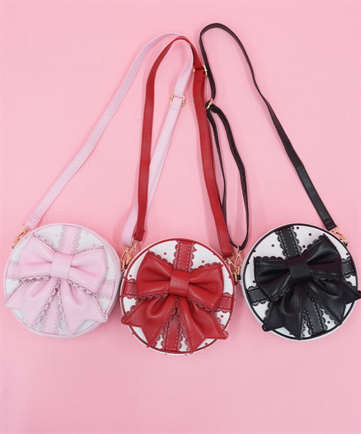 Dot Ribbon Pochette
