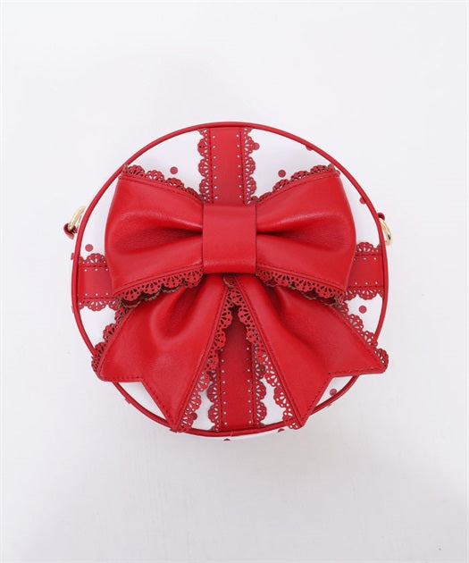 Dot Ribbon Pochette