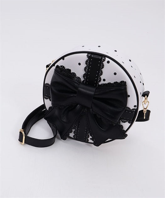 Dot Ribbon Pochette