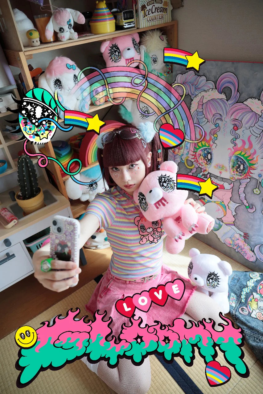 Plush Wonderland Striped Tee