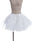 Mini Length Organdy Pannier