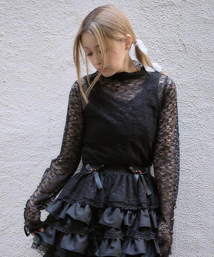 Petite Rose Lace Top