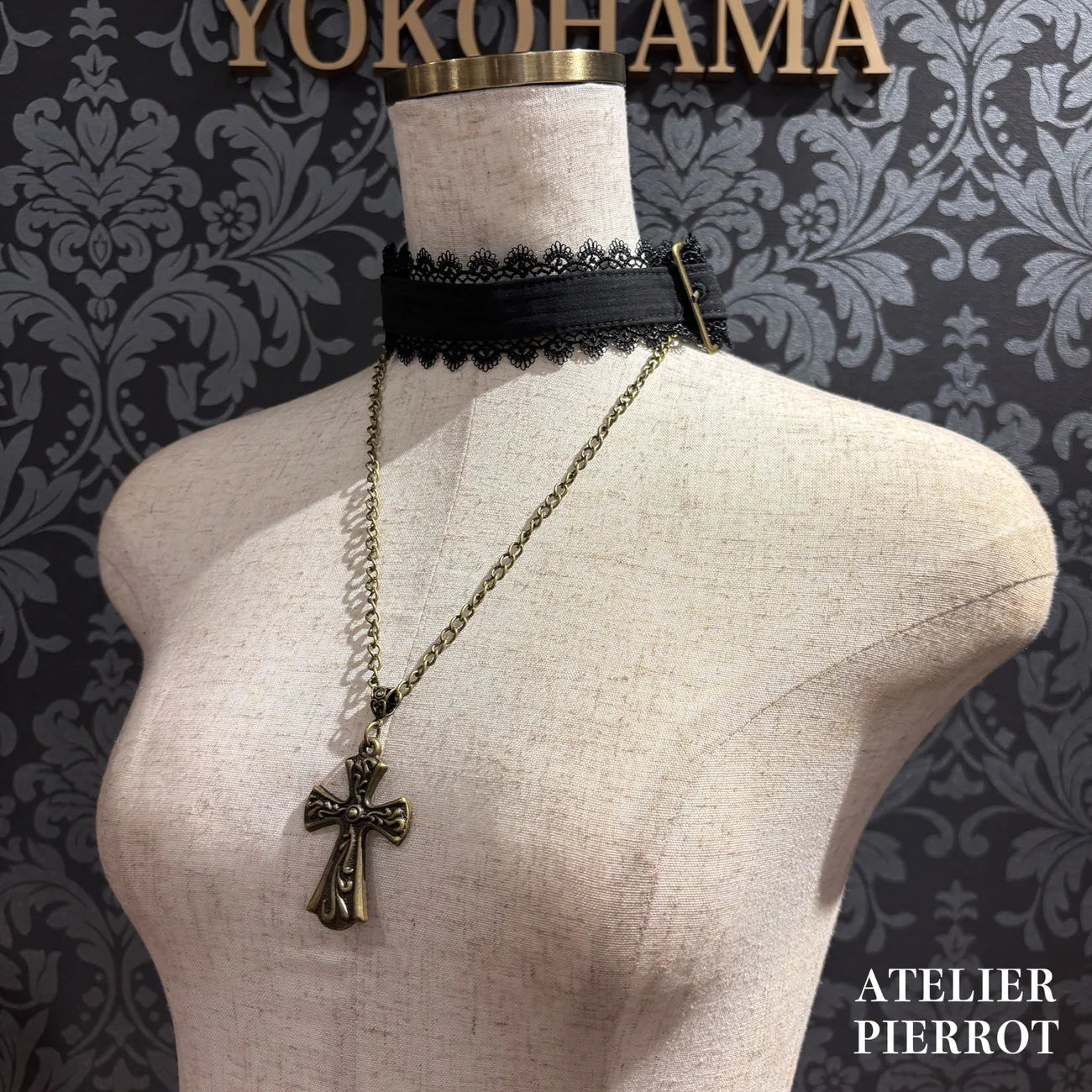 Forbidden Prayer Choker Necklace Set