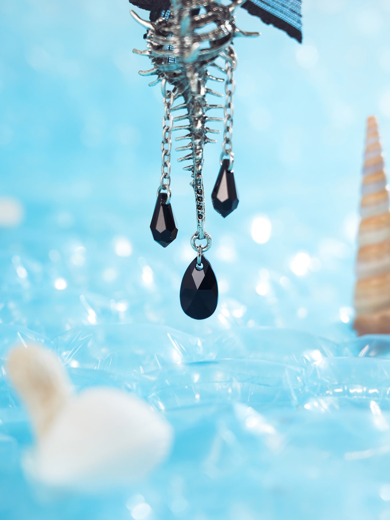 Lamer Coffin Coquille Piercing - Shell × Black