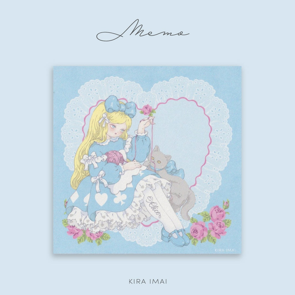 My Dear Kitty "Alice" Memo Pad