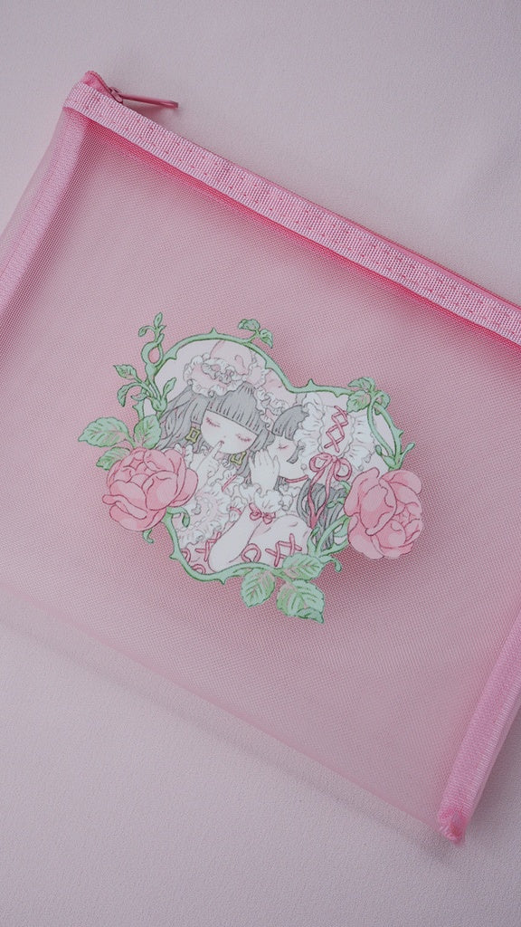Mesh Pouch [La Roseraie secrète]