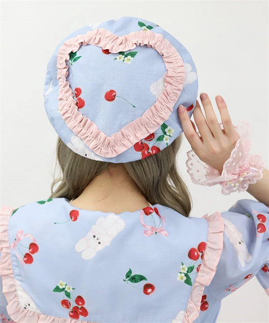 Cherry Bunny Beret