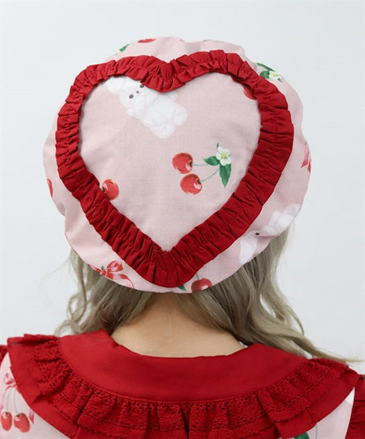 Cherry Bunny Beret