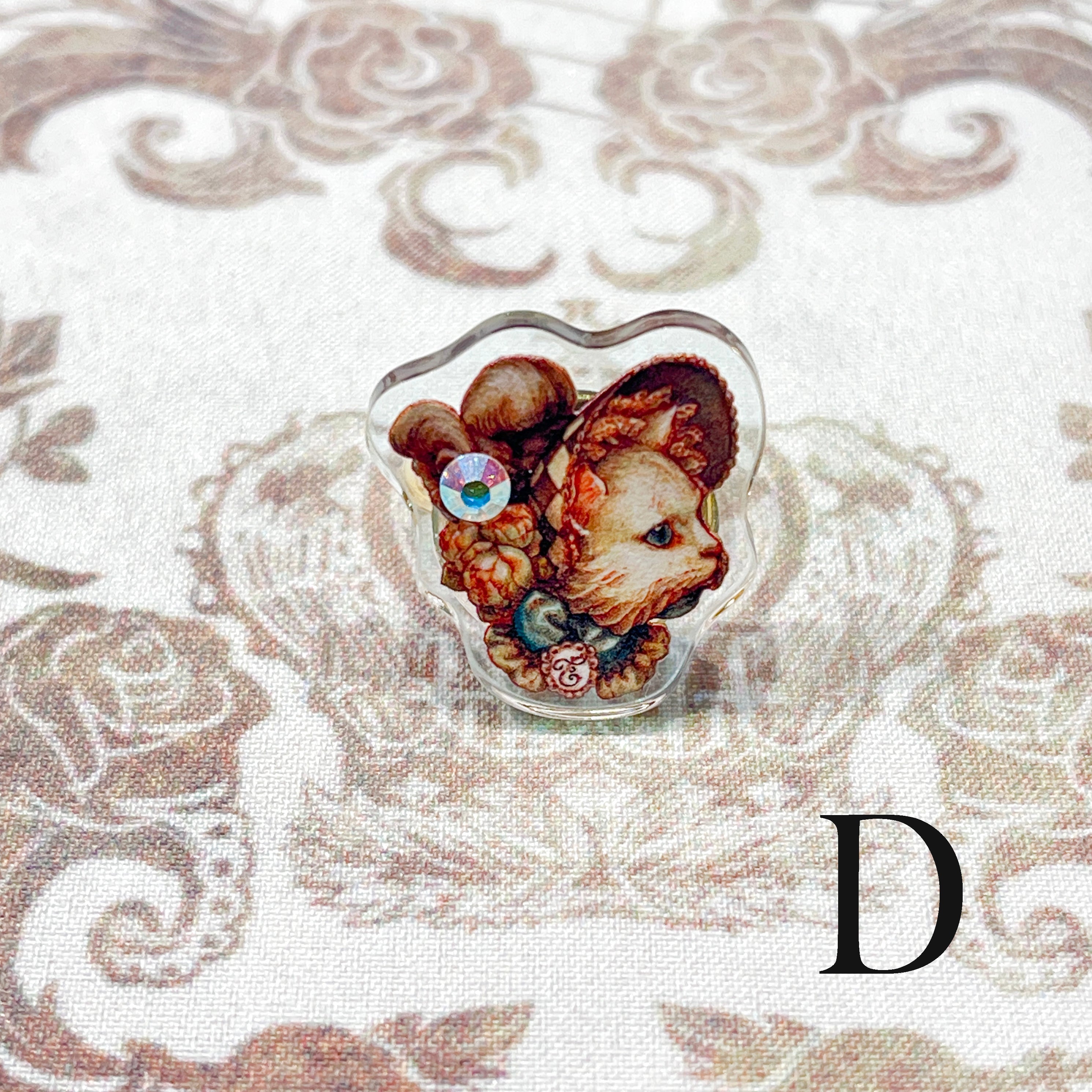 Dolled Up Ring - Cat Series