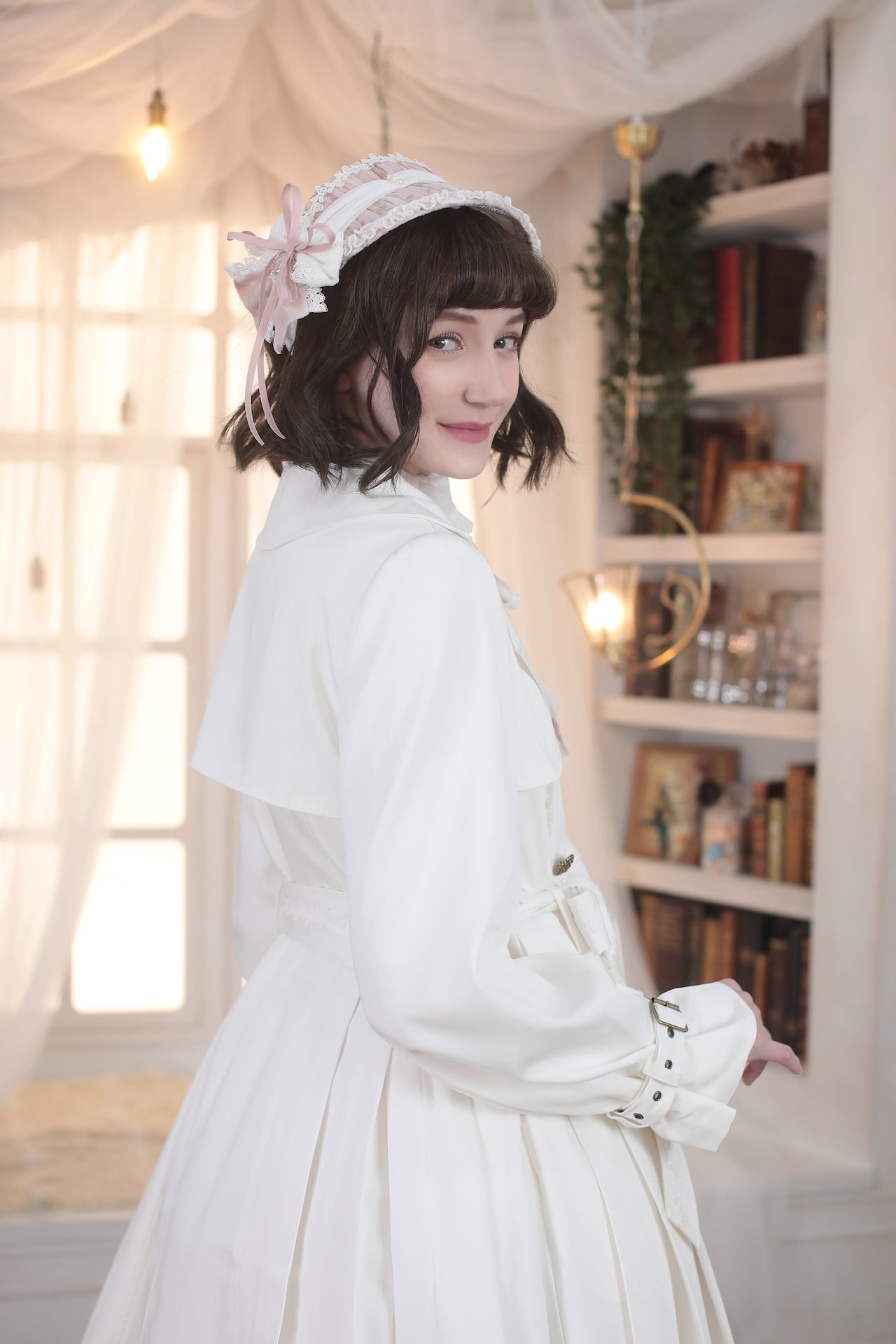 Fleur de Chiffon Spring Coat