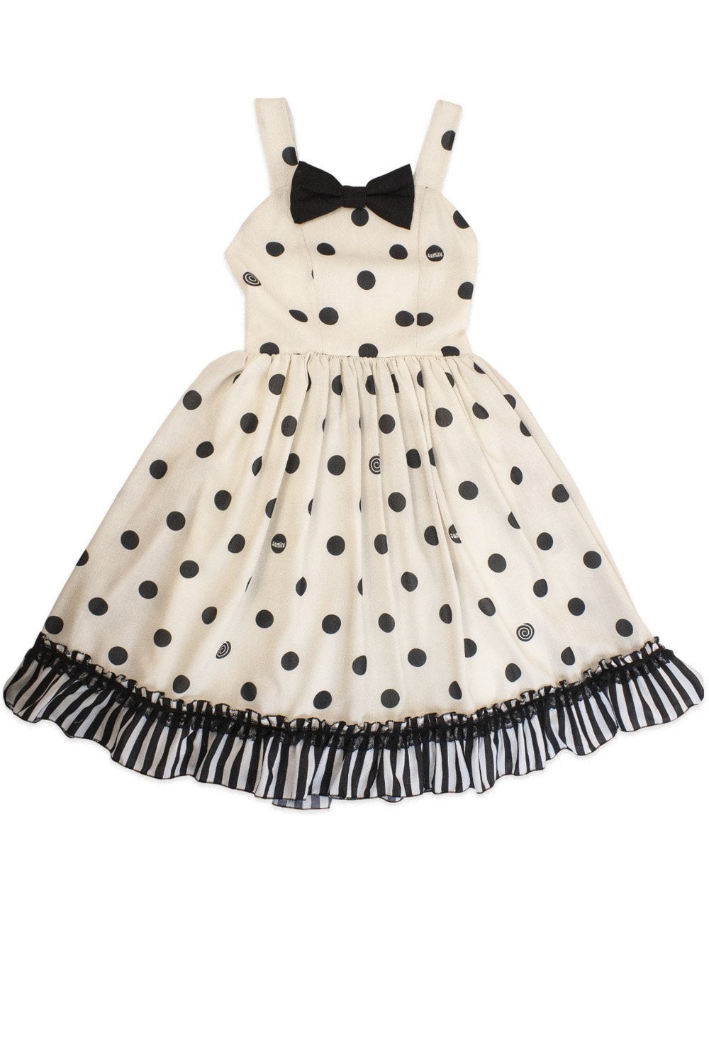 Gurotesque Melancholia Polka Dot Jumperskirt