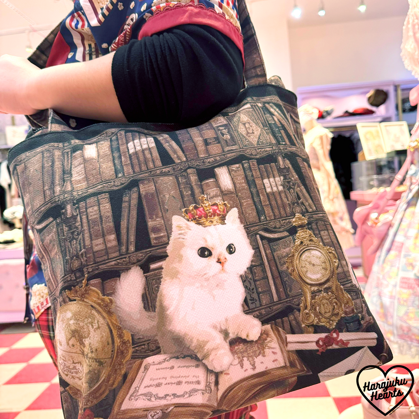 Queen Cat Tote Bag