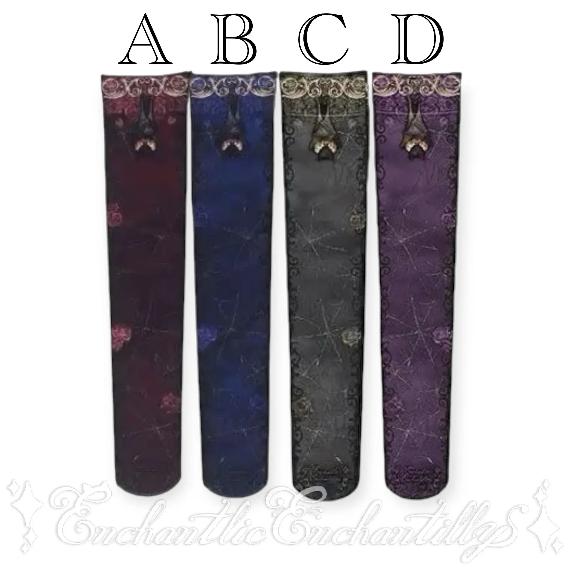 Bat Duke ~Night of Light~ Over-the-Knee Socks