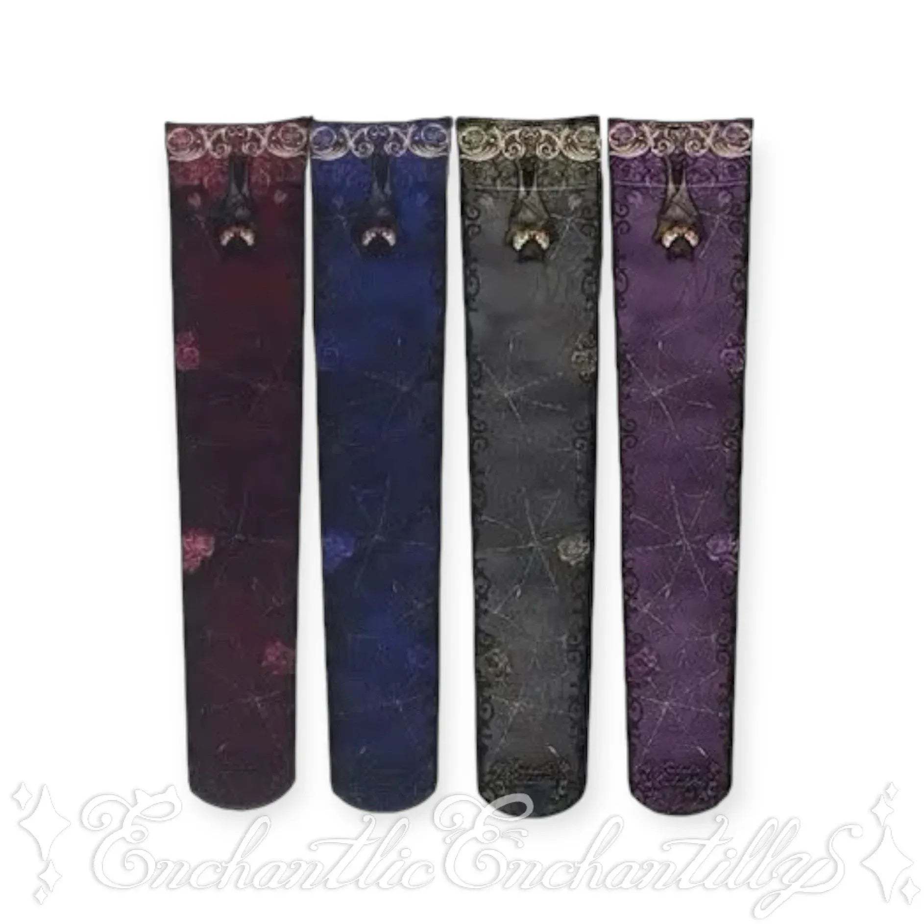 Bat Duke ~Night of Light~ Over-the-Knee Socks