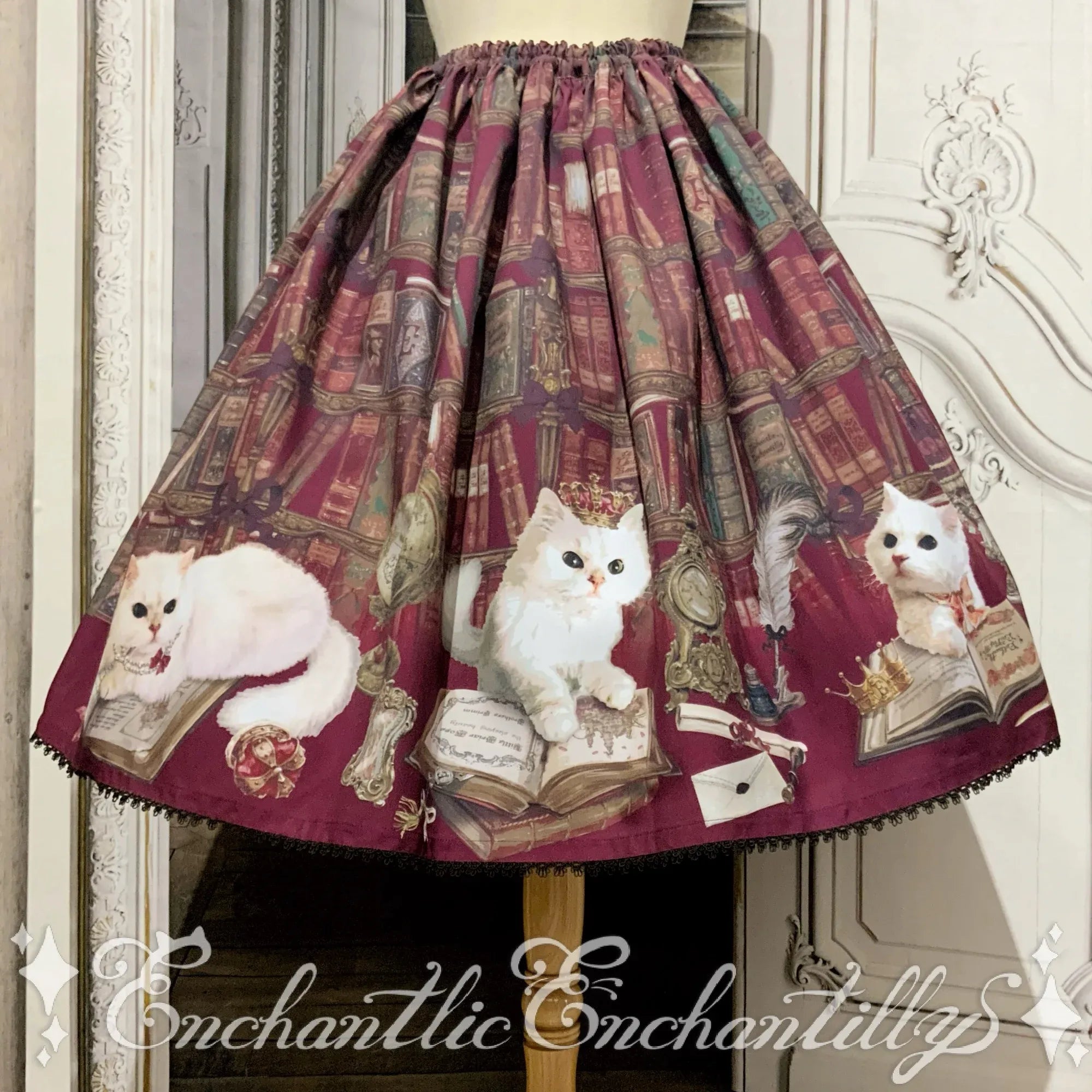Queen Cat Secret Study Skirt