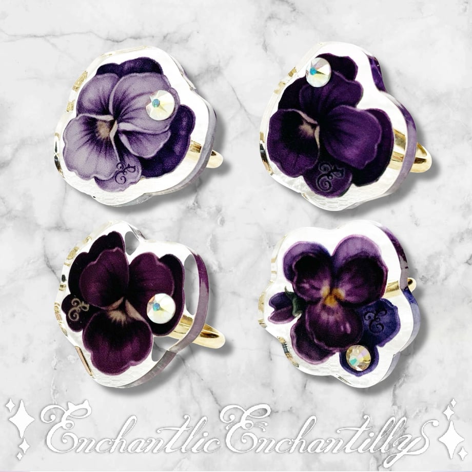 Dolled Up Ring - Flower Collection