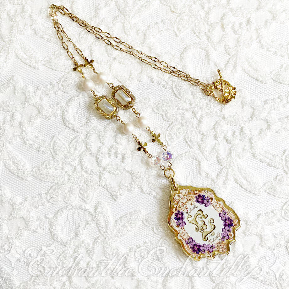 The Violet's Secret Necklace