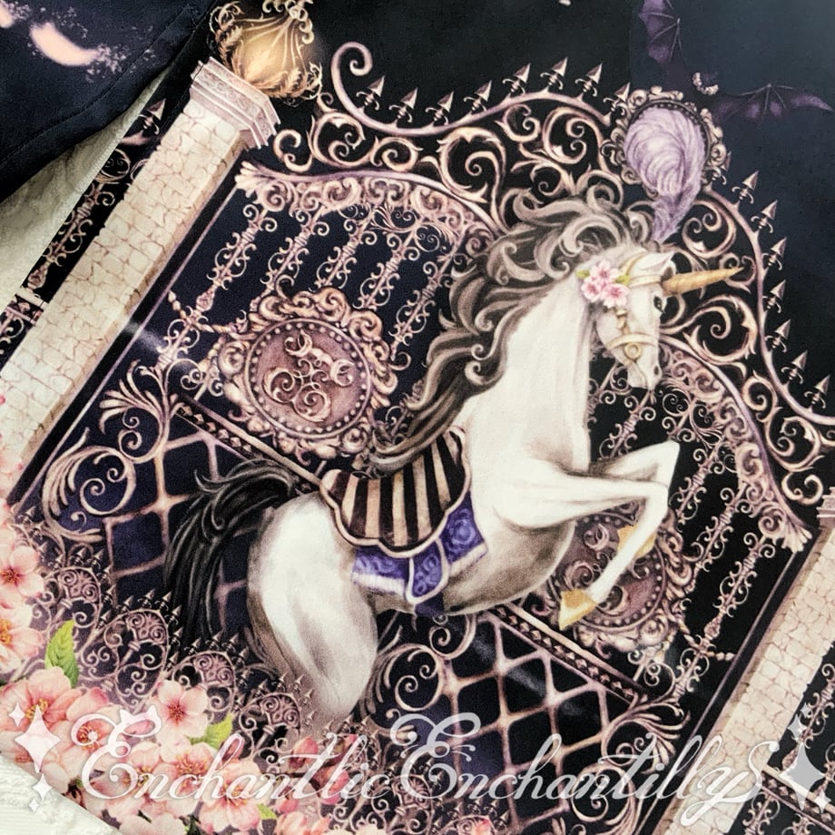 Phantom Cherry Blossom Castle Yukata