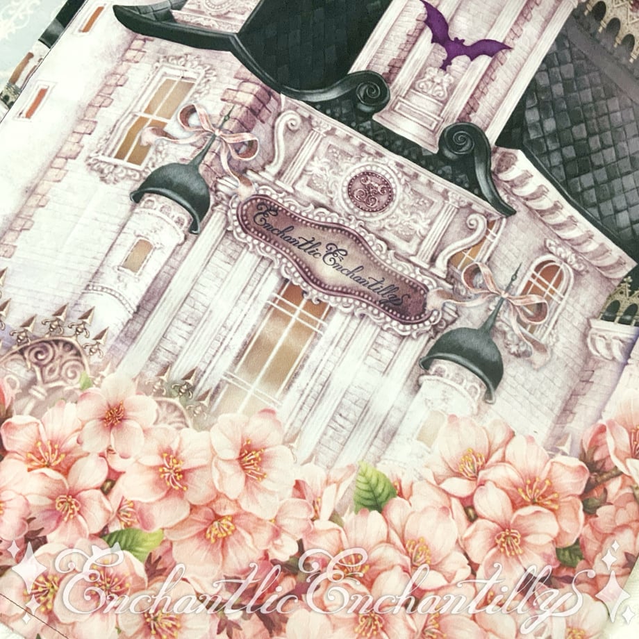 Phantom Cherry Blossom Castle Yukata