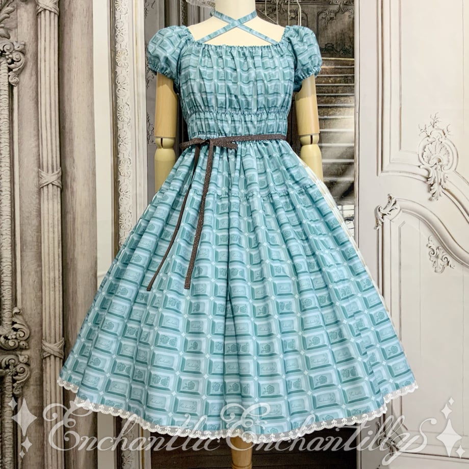 Enchantérie Chocolate Dress - Alice Blue Chocolate