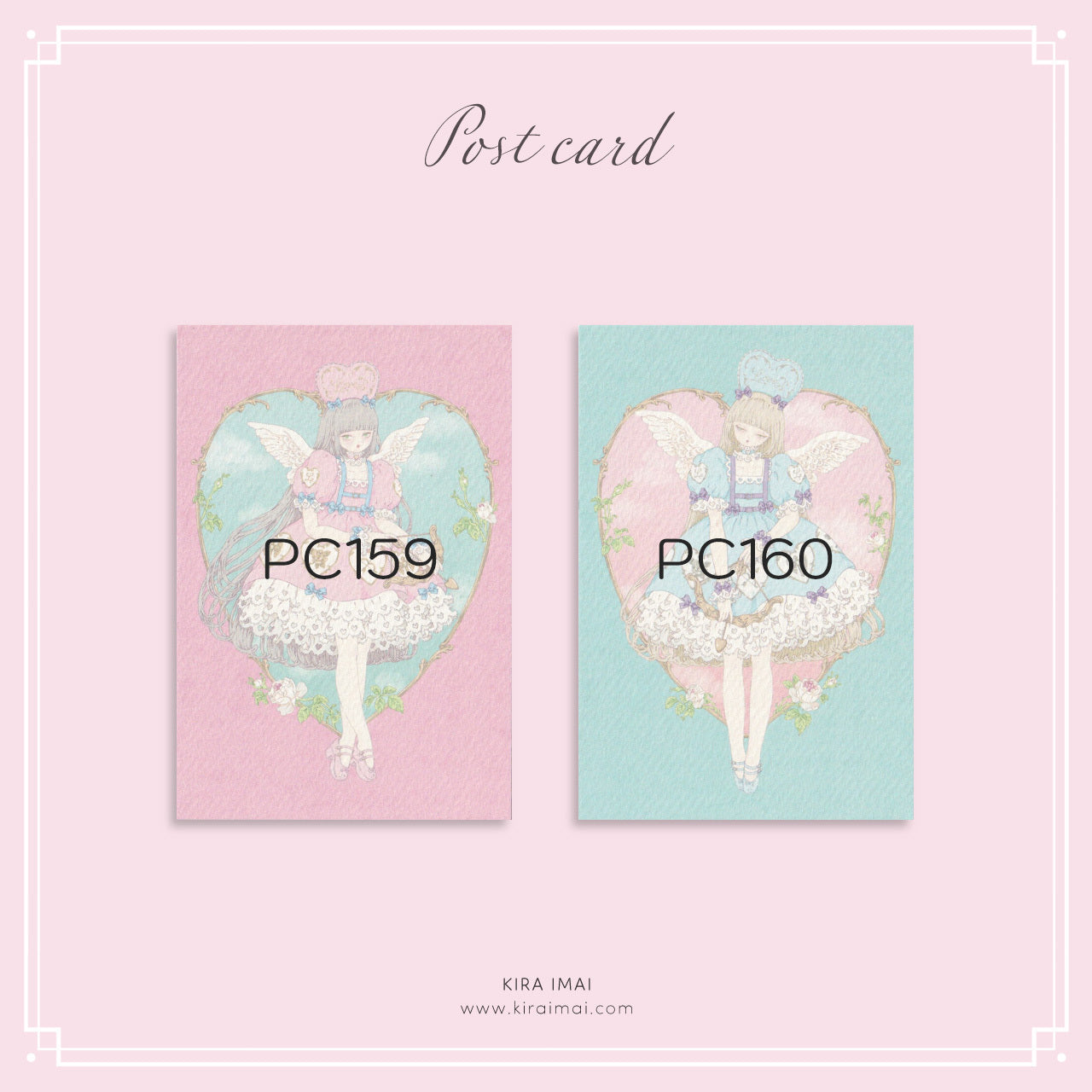 Imai Kira Post Cards: No. 50 ~ 158