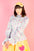Violet Fane ~ Happy Tartans Long Sleeve Blouse