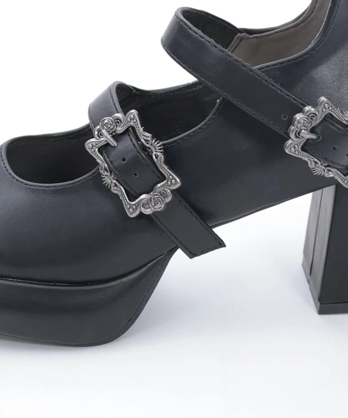 Four Buckle Pumps