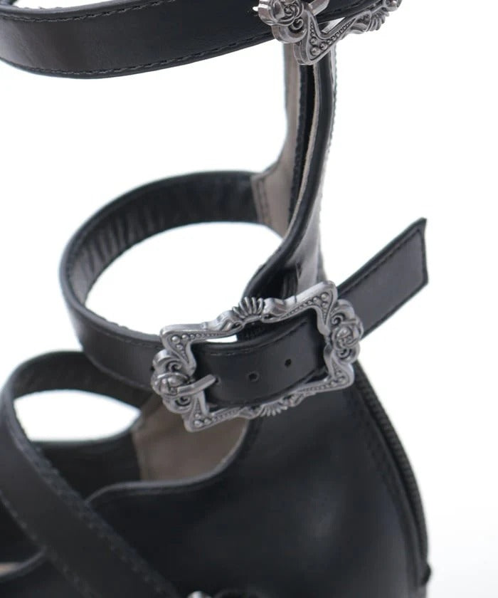 Four Buckle Pumps