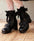 Classical Ribbon Mid Boots