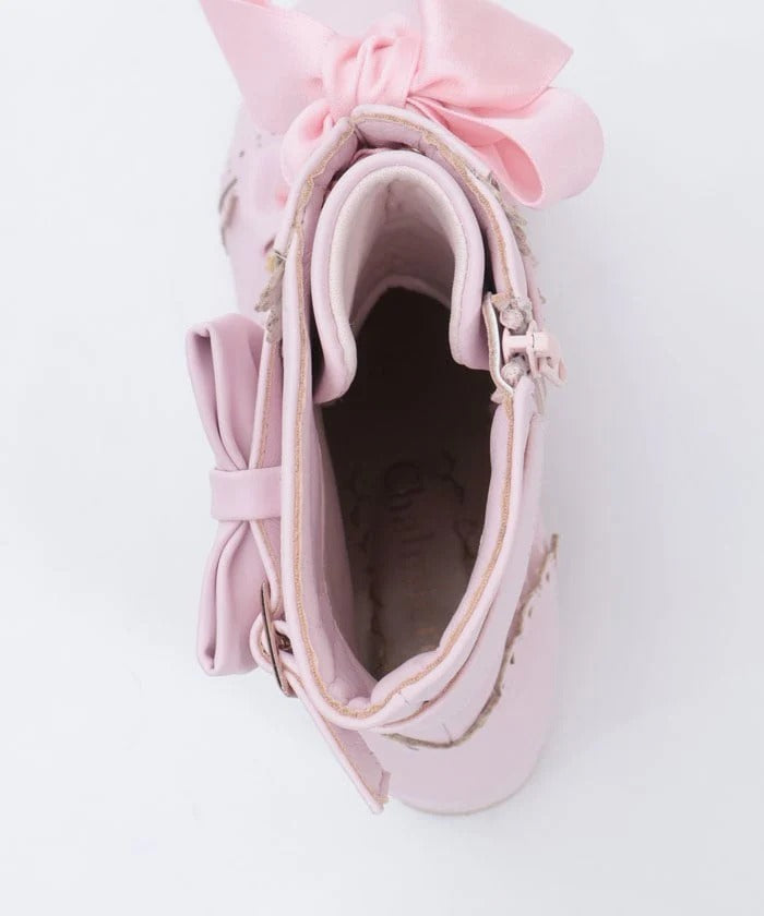 Classical Ribbon Mid Boots