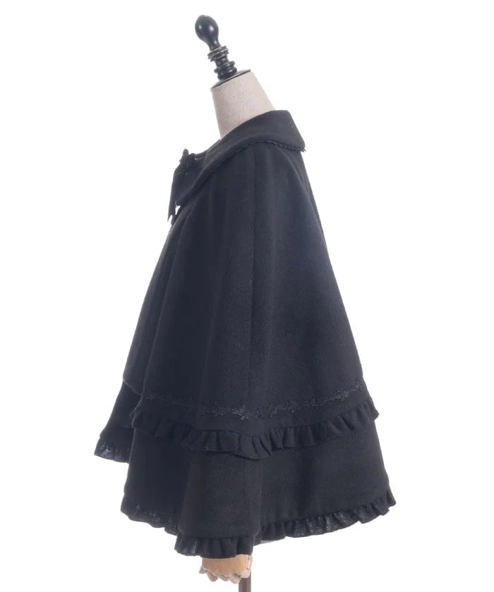 Frill Cape Coat