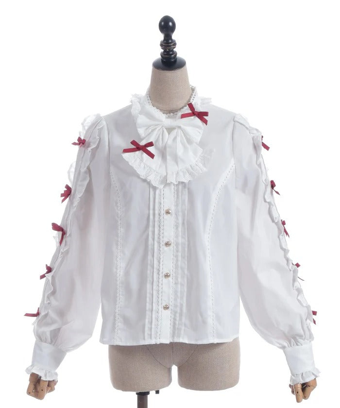 Color Scheme Ribbon Blouse