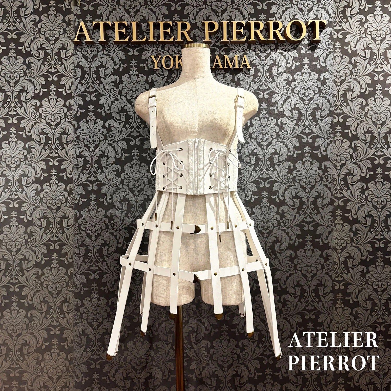 Baroque Cage Corset Harness