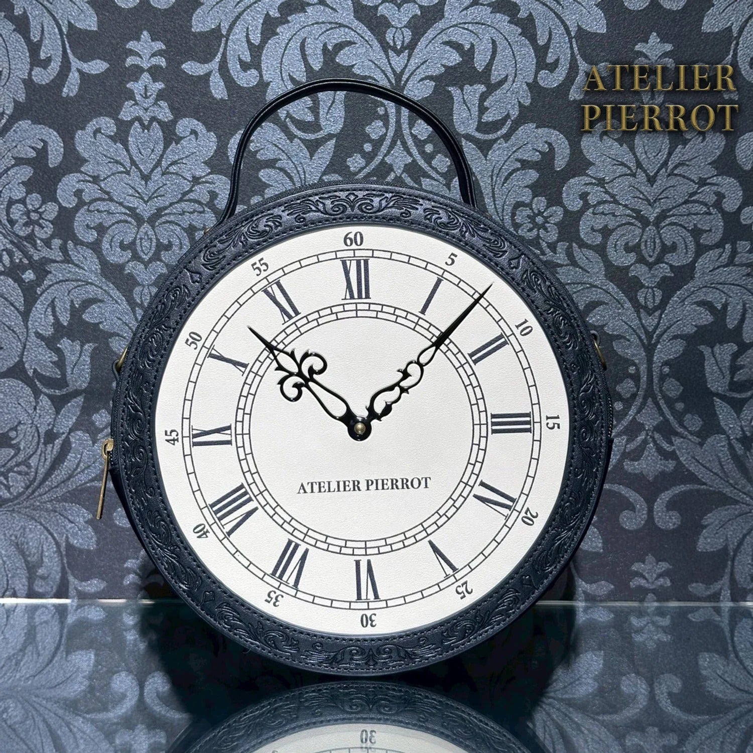 “Aeon” Clock Shoulder Bag