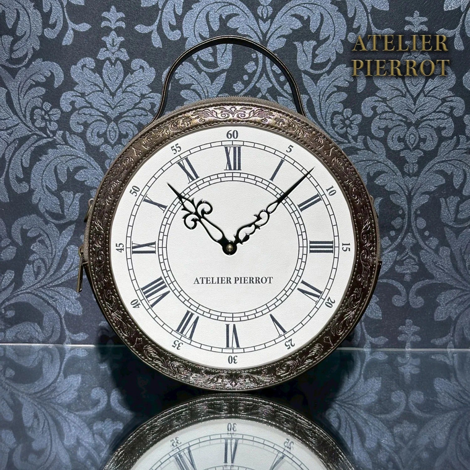 “Aeon” Clock Shoulder Bag