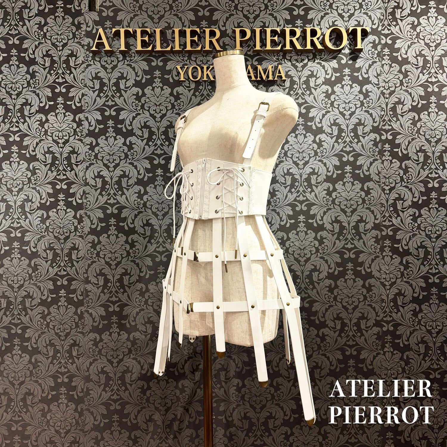 Baroque Cage Corset Harness