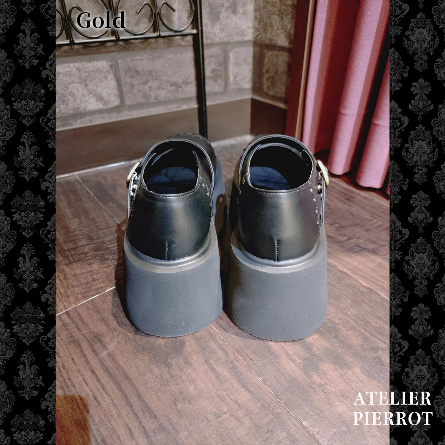 “Nocturnal Grave” Batwing Mended Shoes