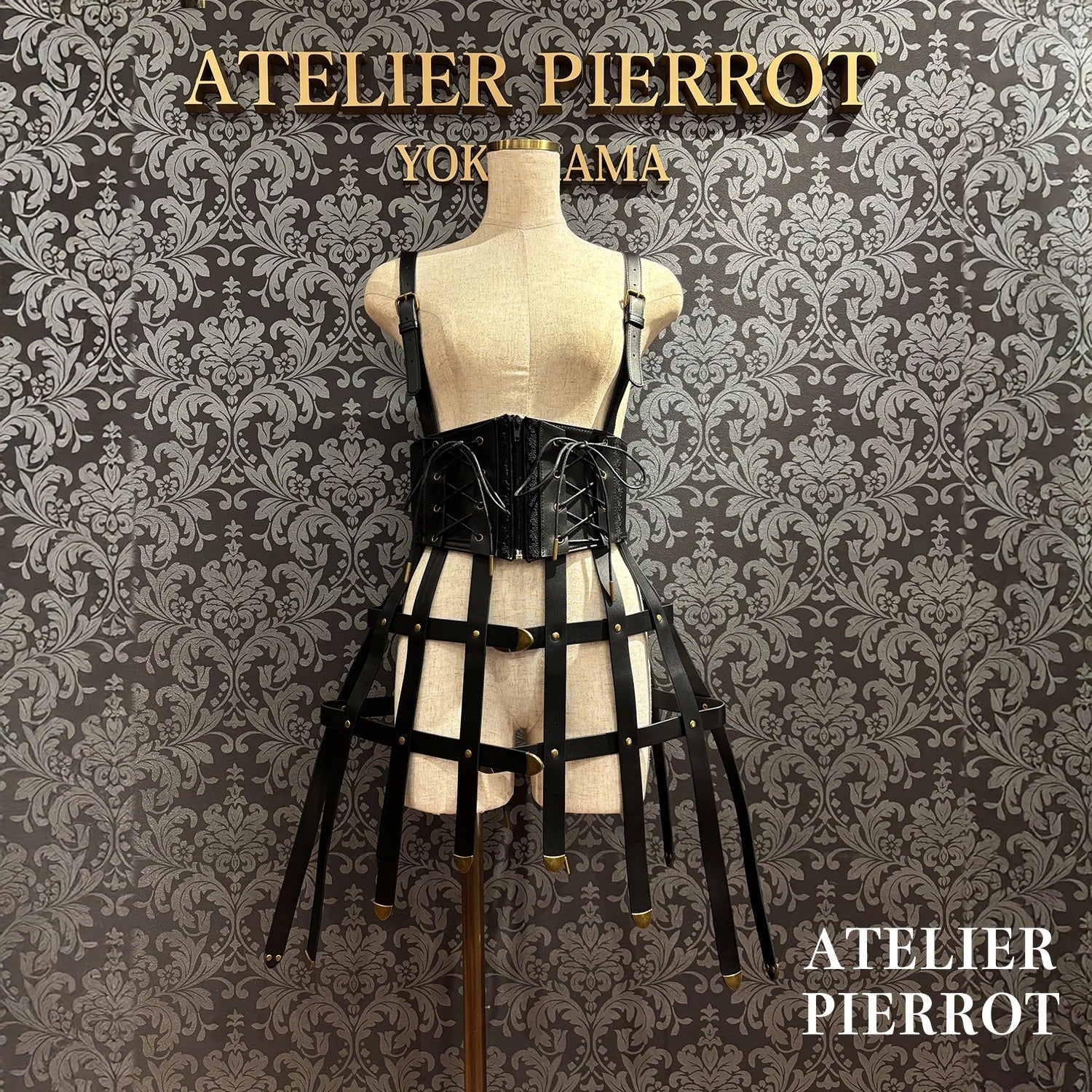 Baroque Cage Corset Harness