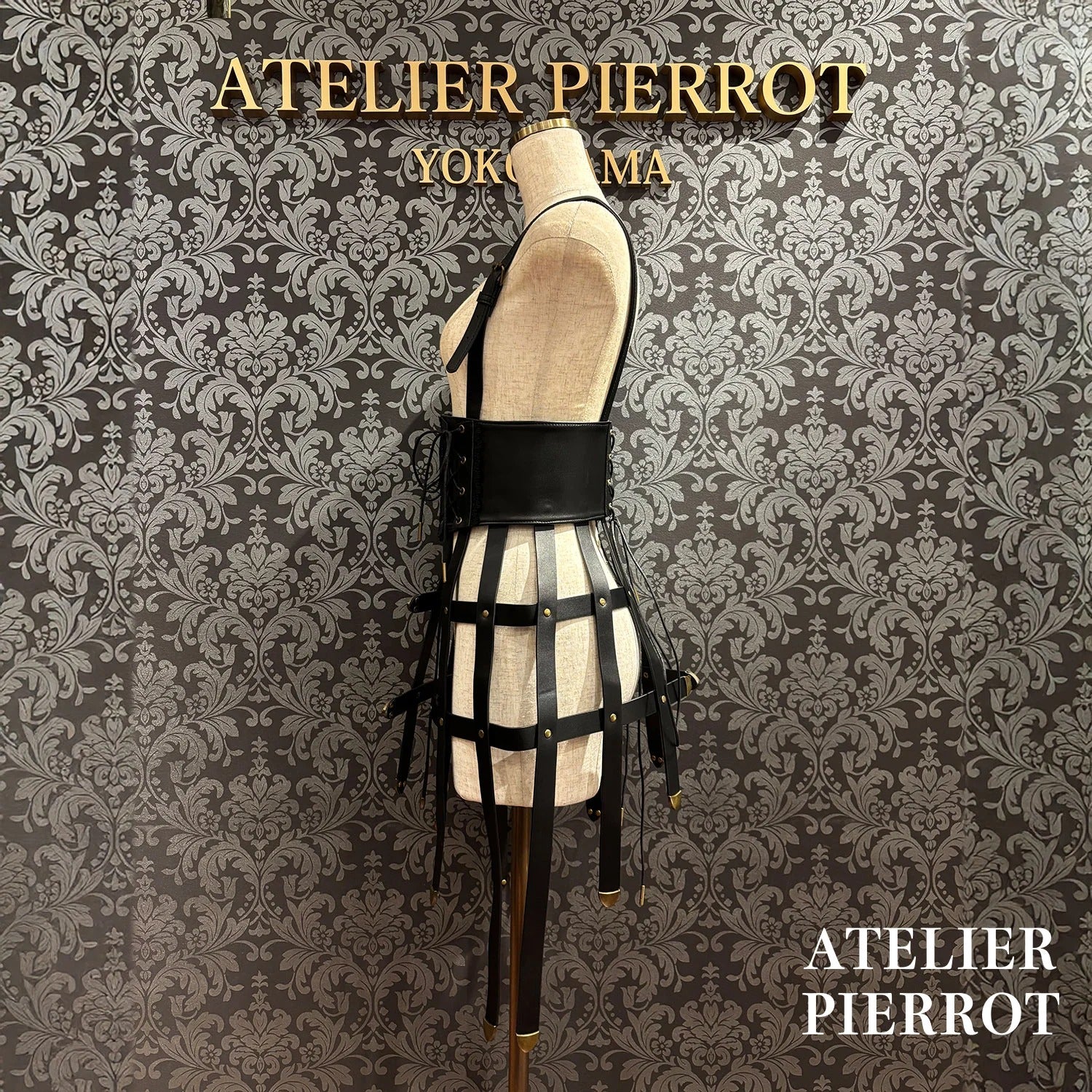 Baroque Cage Corset Harness