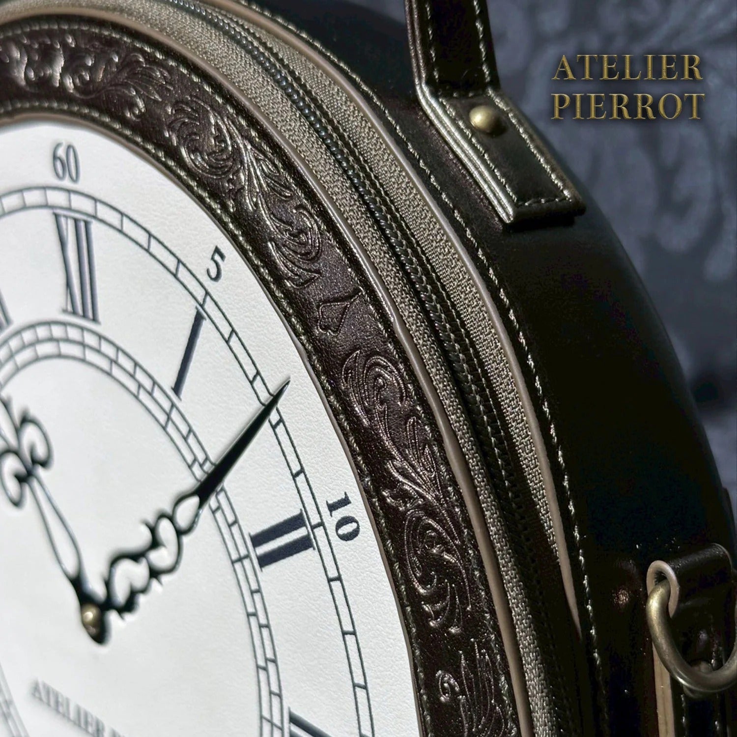 “Aeon” Clock Shoulder Bag