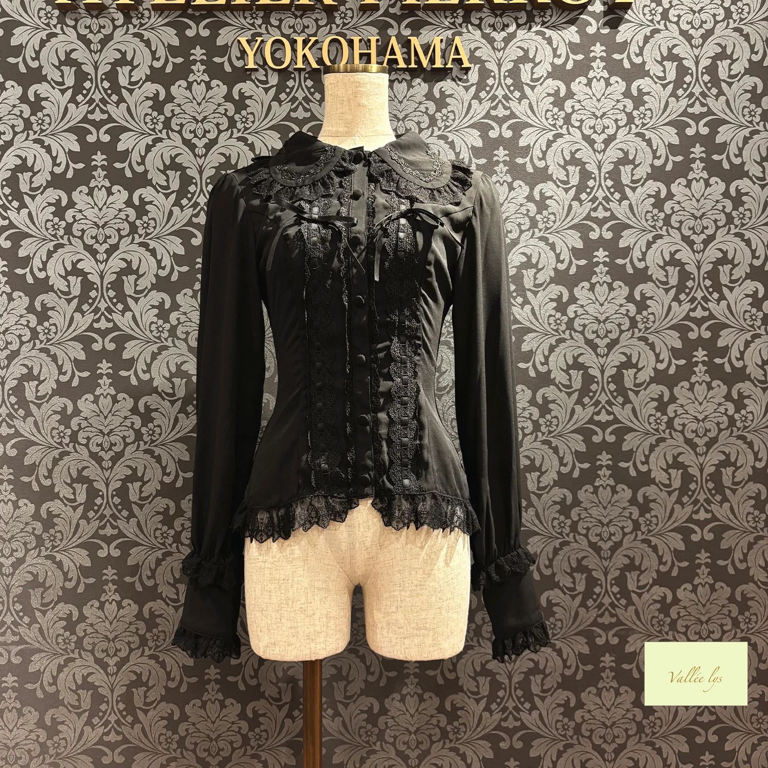 Dreams Ladder Lace Long Sleeved Blouse