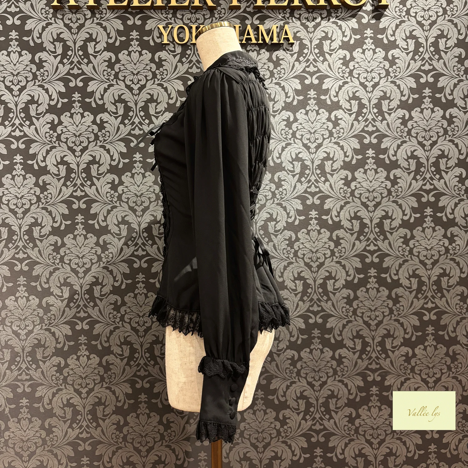 Dreams Ladder Lace Long Sleeved Blouse