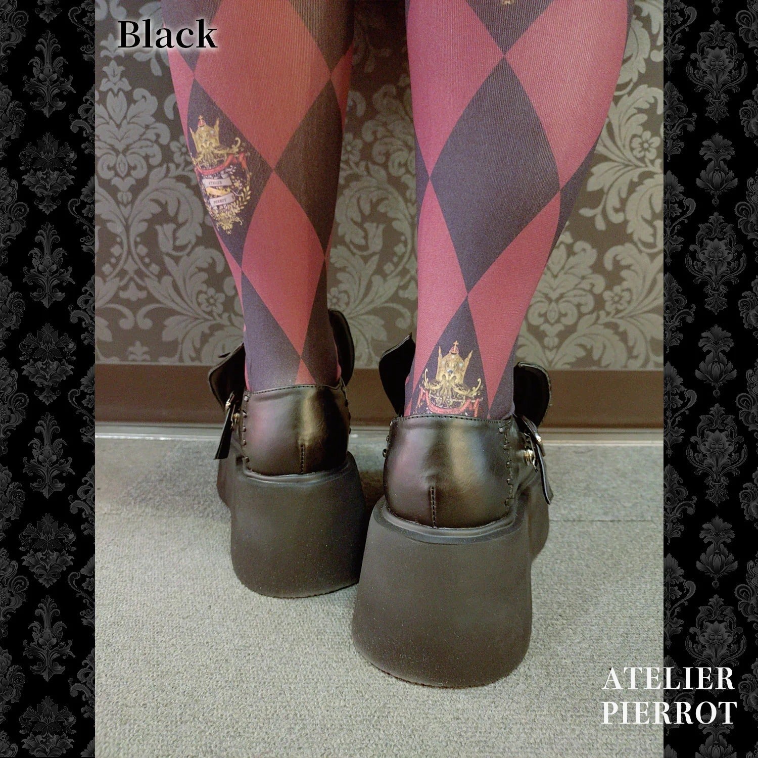 “Nocturnal Grave” Batwing Mended Shoes