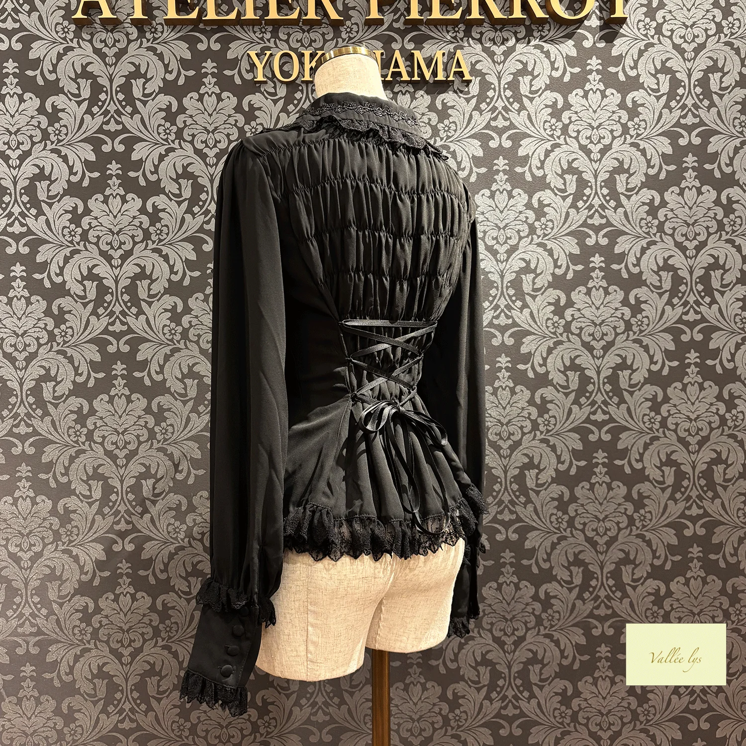 Dreams Ladder Lace Long Sleeved Blouse