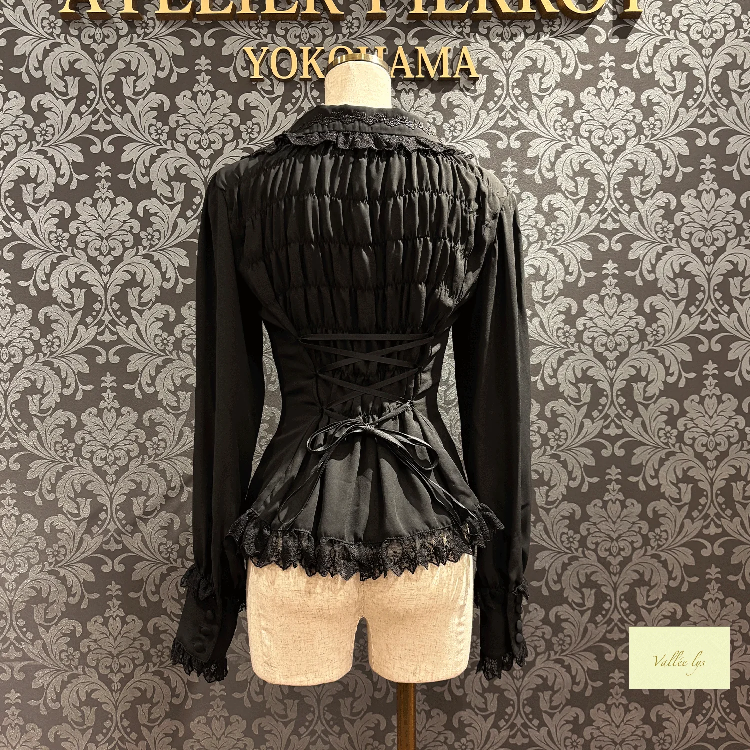 Dreams Ladder Lace Long Sleeved Blouse