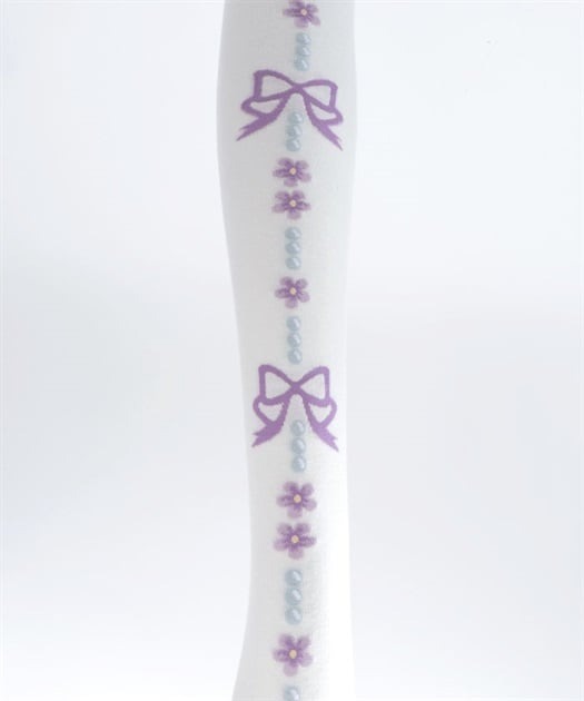 Flora Pearl Overknee Socks