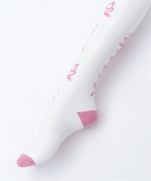 Flora Pearl Overknee Socks