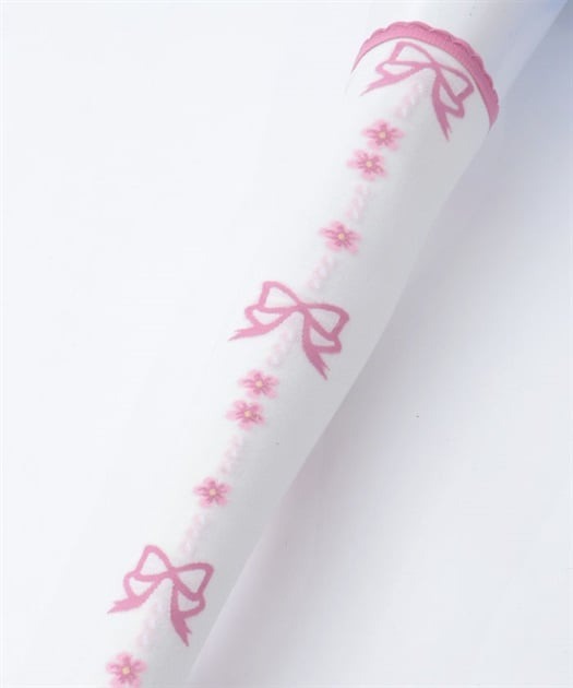 Flora Pearl Overknee Socks